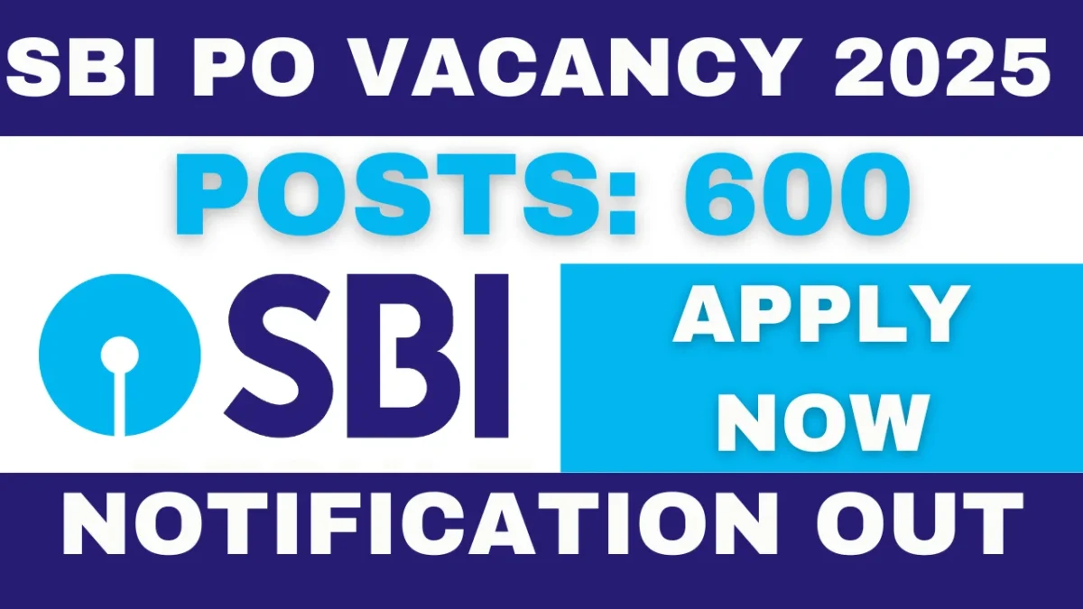 sbi po recruitment 2024-25 Notification