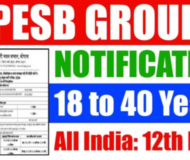 MPESB Group 4 Steno Typist Recruitment 2025